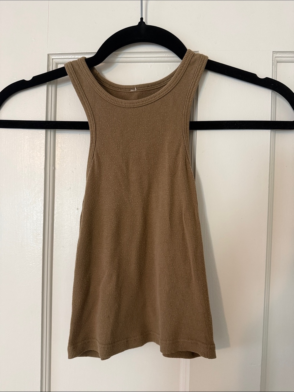 lululemon athletica Ribbed Tank Top in Tan